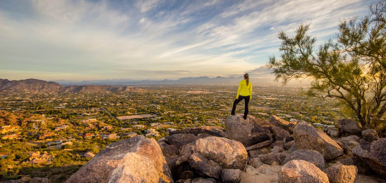 Hiking Camelback Mountain Arizona